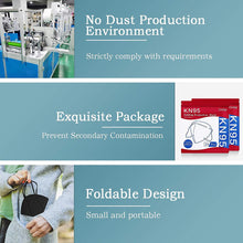 Load image into Gallery viewer, KN95 Face Mask 20PCS, 5-Ply Cup Dust Safety Masks Against PM2.5 Black